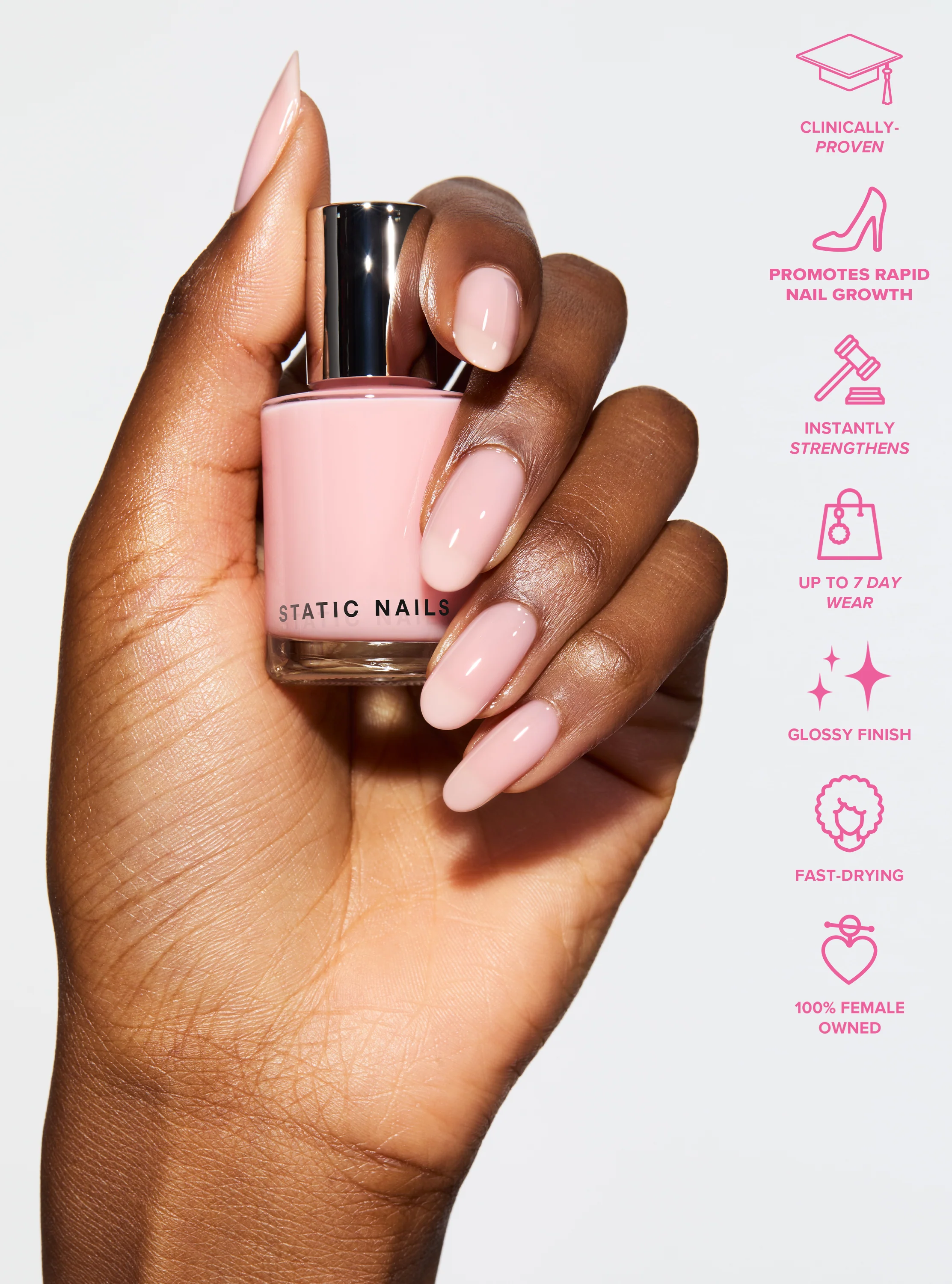 SIGNATURE PINK 5-IN-1 RAPID GROWTH NAIL TREATMENT - Image 3