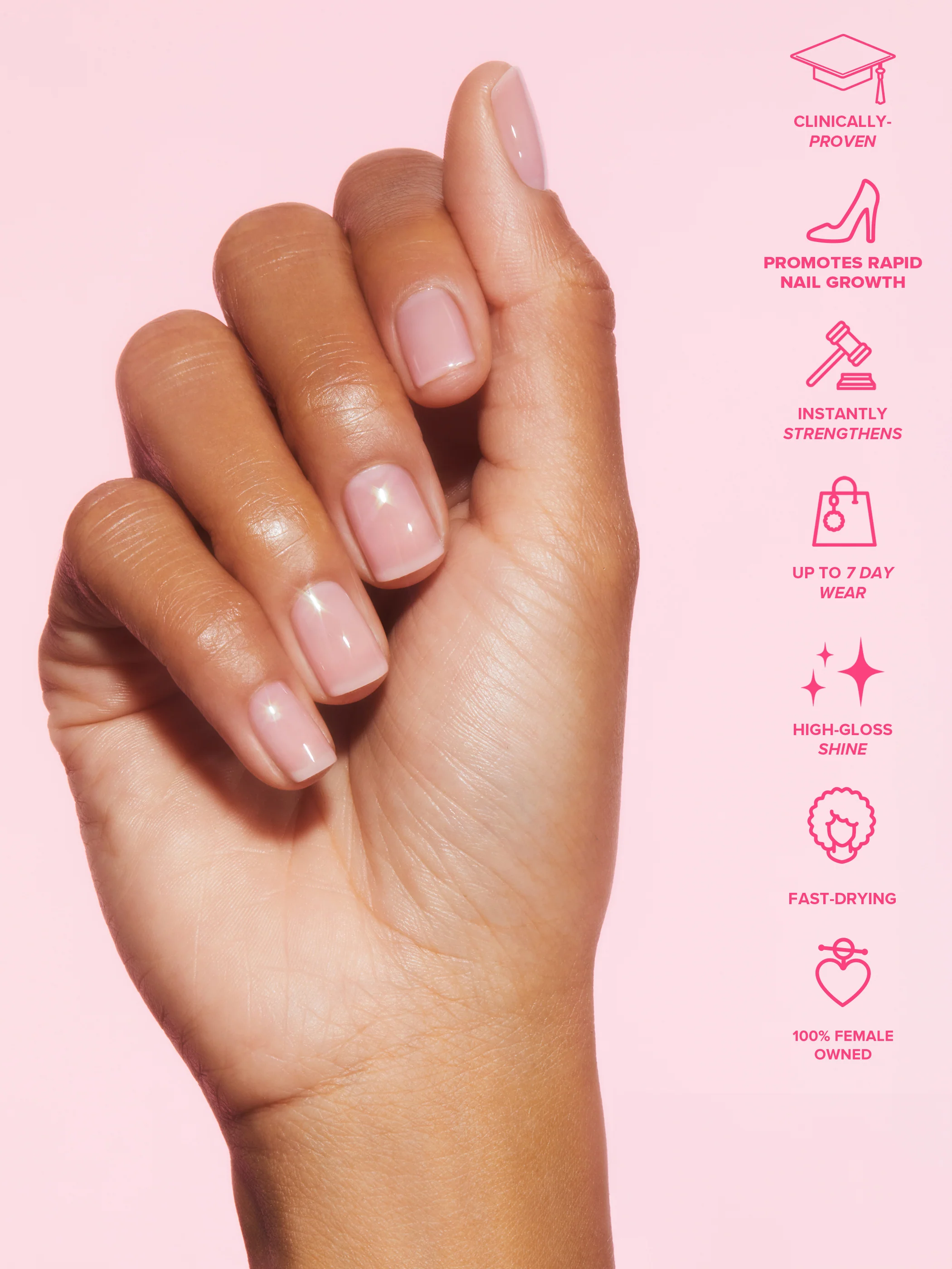 SIGNATURE PINK 5-IN-1 RAPID GROWTH NAIL TREATMENT - Image 8