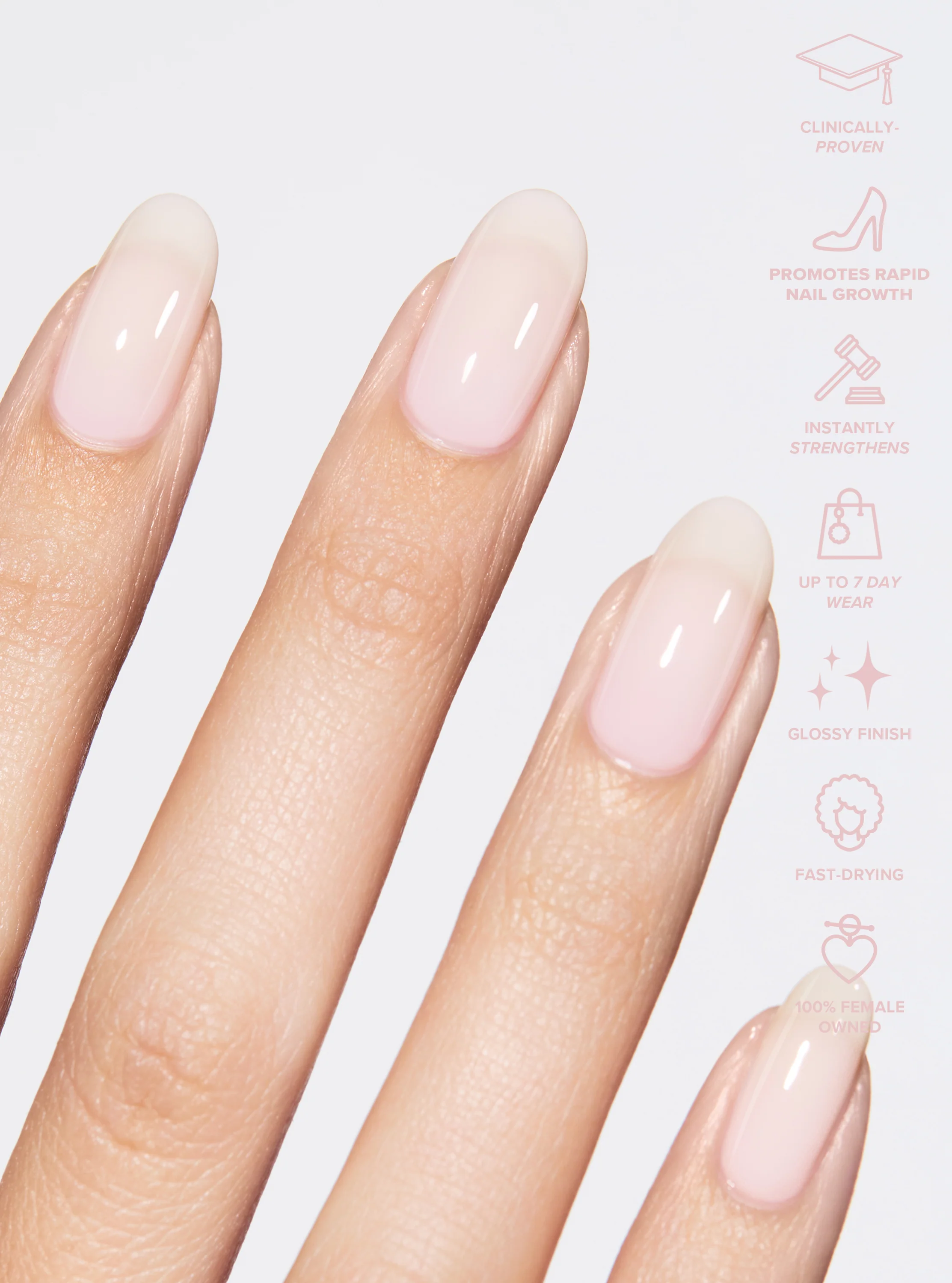 SOFT GIRL PINK 5-IN-1 RAPID GROWTH NAIL TREATMENT - Image 3